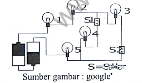 Pernyataan Yang Benar Jika Saklar 1 Dibuka Adalah Roboguru