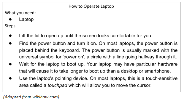 Read the following text carefully. Read the following text carefully